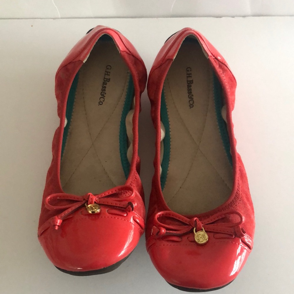 Bass Lana II ballet flat in coral